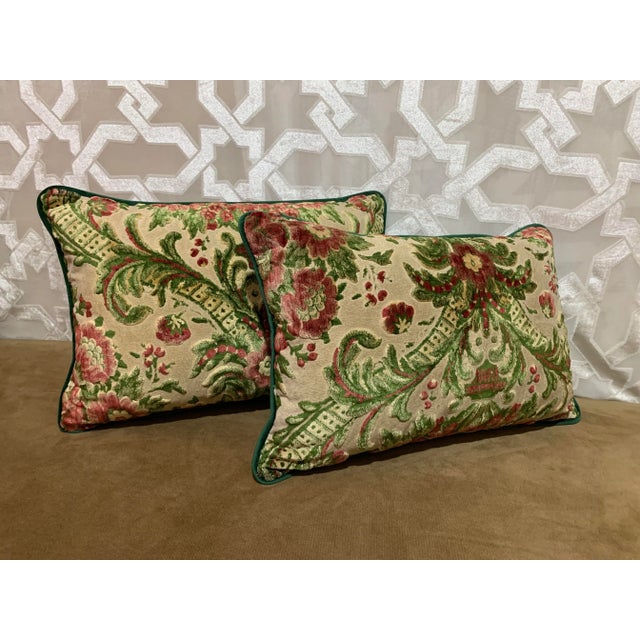 vintage Re-Designed and Hand-Engineered Pillow Covers - a Pair . size 57 cm * 39 cm # 15 inch * 22 inch . . ag, pillow...