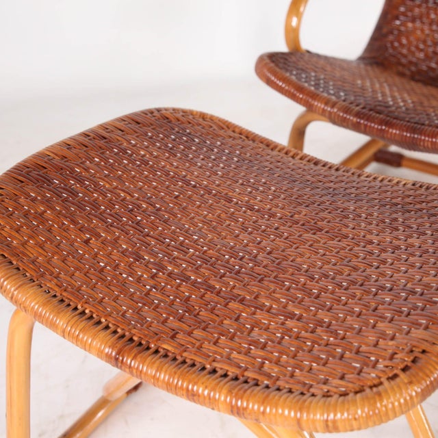 Set of Chaise Lounge and Ottoman by De Yuruzu Yamakawa, 1970s For Sale - Image 16 of 17