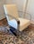 White Ralph Lauren Leather Penthouse Chair For Sale - Image 8 of 14