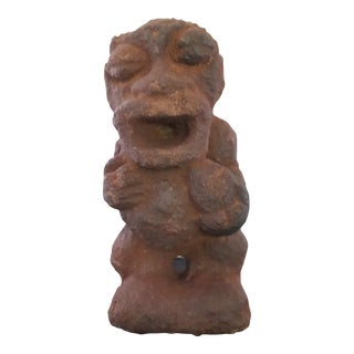 Antique Museum Exhibited Artifact Nomoli Figurine For Sale