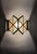 Gold and Satin Glass Geometic Wall Sconces by Wilhelm Vest Wahl, 1970s, Set of 3 For Sale - Image 15 of 16