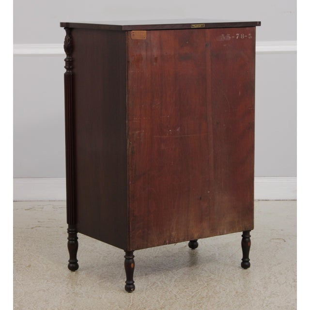 Paine Furniture Co of Boston Mahogany Custom High Chest For Sale - Image 12 of 14