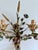 Italian Hand-Painted Tole Floral Bouquet Wall Sconce, 1940s For Sale - Image 16 of 18