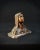 Art Deco Bust of the Tearful Virgin Mary in Spelter on Marble by Oscar Ruffon, 1920s-1940s For Sale - Image 3 of 13