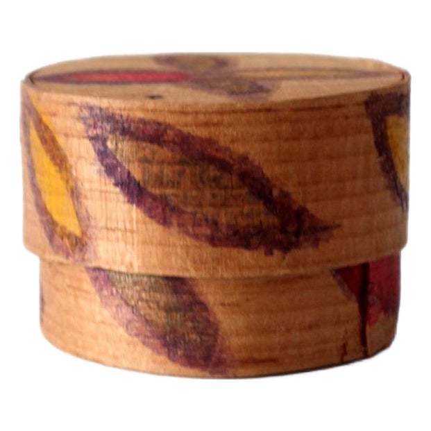 Vintage Guatemalan Folk Art Box For Sale