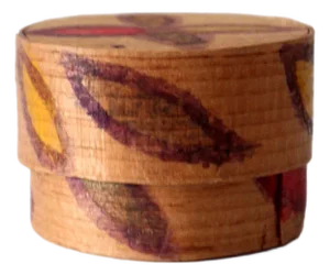 Vintage Guatemalan Folk Art Box