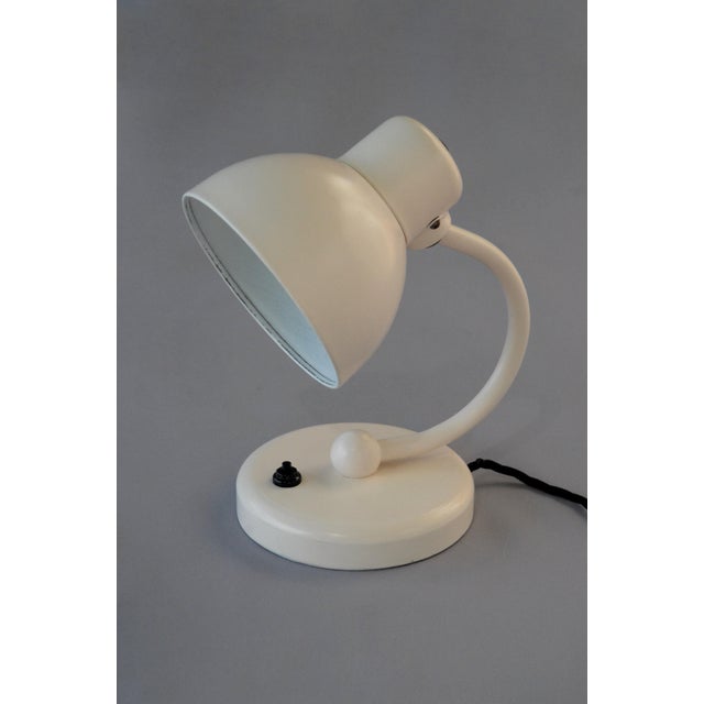 Night Stand Lamp No. 1227 St by Marianne Brandt and Hin Bredendieckvfor Kandem, Germany, 1940s, 1942 For Sale - Image 4 of 16