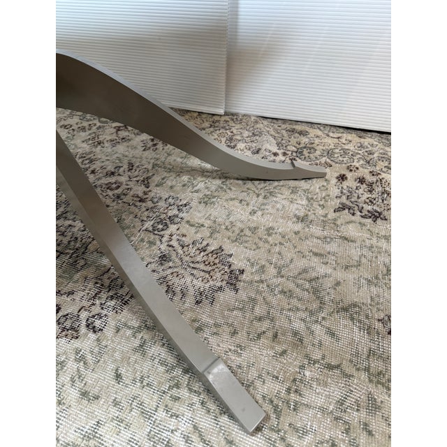 Metal McKinnon and Harris Lipscomb Dining Table + Adams Big Top Surface, Bespoke For Sale - Image 7 of 12