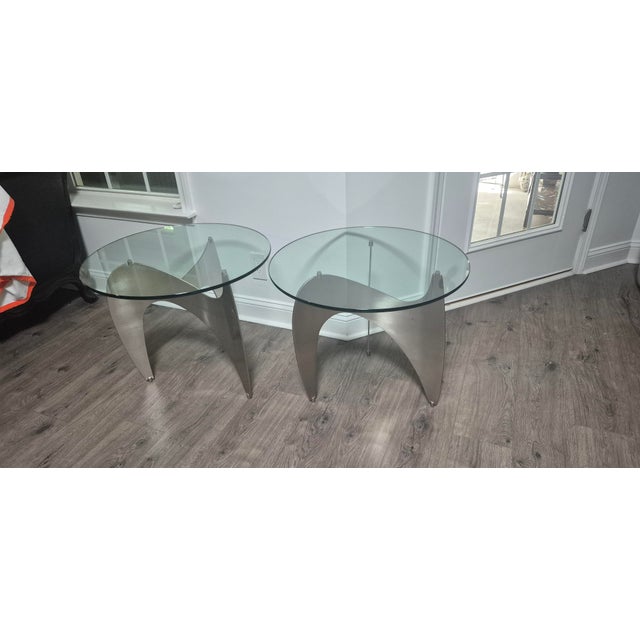Old designer coffee table from 1967 model Propeller by Knut Hesterbeg by the publisher Ronald Schmitt, Germany. Propeller-...