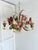 Vintage Passeri Florentine Floral Chandelier in Hand-Painted Wrought Iron, Italy, 1960s For Sale - Image 15 of 15