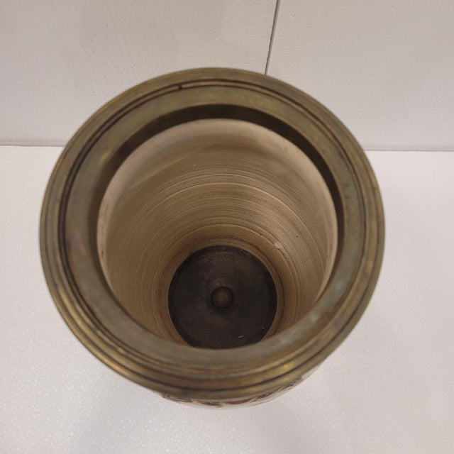 Japanese Vase with Ormolu and Satsuma Porcelain, 1880 For Sale - Image 13 of 17