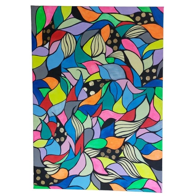 Priscilla Bilijam, Sills Resumé, 2024, Acrylic on Canvas For Sale - Image 4 of 9