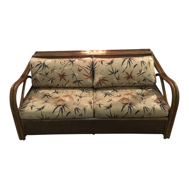 Rattan & Wicker Sleeper Settee by Henry Link for Lexington ... (640 x 640 Pixel)