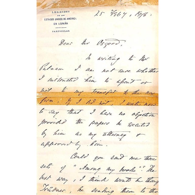 "Among My Books: 1st & 2nd Series" 1870 Lowell, James R. For Sale In New York - Image 6 of 8