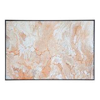 1970s Richard Mann Painting, Framed For Sale