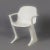 White Kangaroo Chair by Ernst Moeckl for Horn, 1960s For Sale - Image 4 of 9