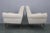 1950s Mid-Century Italian Boucle Armchairs with Iron & Brass Legs, 1950s, Set of 2 For Sale - Image 5 of 17