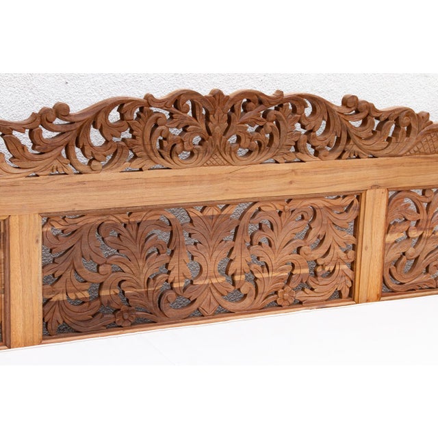 Traditional Reclaimed Teak Royal Bali Lounge Sofa For Sale - Image 3 of 10