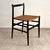 Cassina Vintage Shortened Chair in Black Ash by Gio Ponti for Cassina, 1950s For Sale - Image 4 of 4