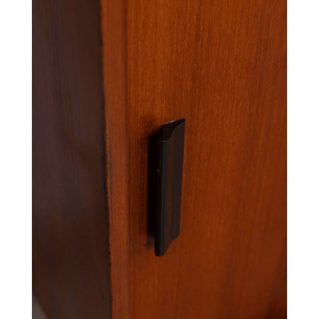Vintage Italian Sideboard in Wood and Glass, 1960s For Sale - Image 9 of 14