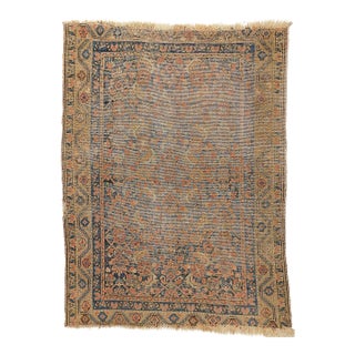 Antique Persian Rug. 4'x 5' For Sale