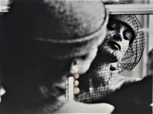 Michael Andreas Russ, Woman Reflecting in the Window