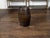 English English Late 19th Century Oak Barrel with Iron Braces and Dark Patina For Sale - Image 3 of 8