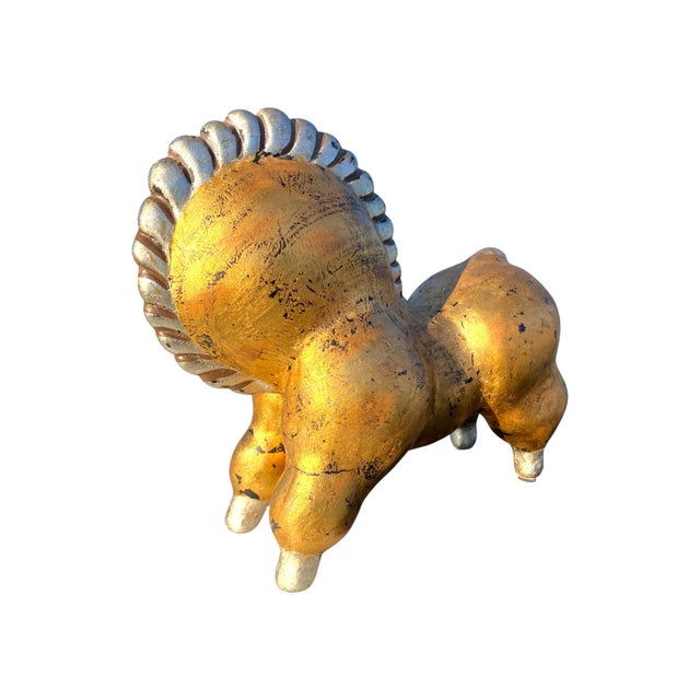 A vintage ceramic sculpture designed by Russel Wright (American, 1904–1976). The piece depicts the image of an abstract...