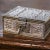 This finely crafted antique jewelry box was made in France circa 1880, during the Napoleon III period. Constructed of...