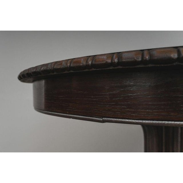 Late 19th Century Historicist Table in Oak For Sale - Image 16 of 17