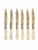Vintage Aetna by Landers, Frary & Clark Mother-of-Pearl Fruit Knives – Set of 6 For Sale - Image 4 of 5