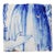 18th Century Portuguese Tile Lady’s Hand & Dress Blue & White Antique Hand Painted For Sale