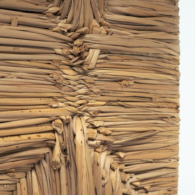 Wood Italian Ebonised Straw Webbing Highback Side Chair in style of Chiavari, 1970s For Sale - Image 7 of 14