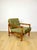 Vintage Wooden Armchair in Yellow-Olive from Z. Baczyk For Sale - Image 12 of 12