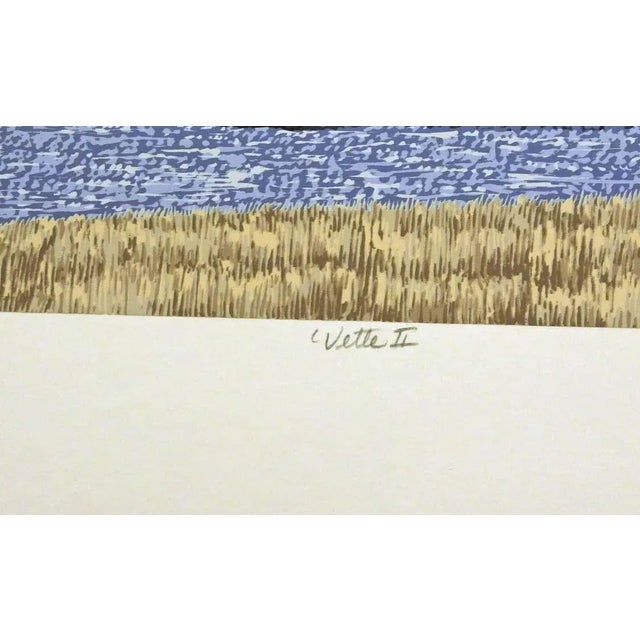 1980s Dallas John "Vette Ii" Signed Ltd Ed. Fine Art Print, Corvette Classic Car 1979 For Sale - Image 5 of 5