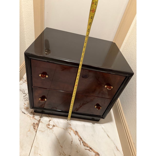 1960s 1960s Henredon Scene Three Night Stands, a Pair With the Dresser For Sale - Image 5 of 12