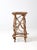 This antique Adirondack twig table is handmade from willow branches, showcasing a rustic, early American design. Its...