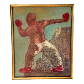 Greg Decker “Boxer, a Greg Decker Painting For Sale