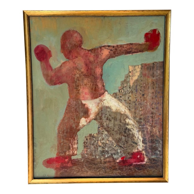 Greg Decker “Boxer, a Greg Decker Painting For Sale