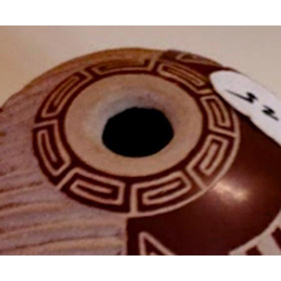 1980s Vintage Native American Vessel With Unique 6-Legged Creature by Tom Polacca (Nampeyo) For Sale - Image 5 of 7