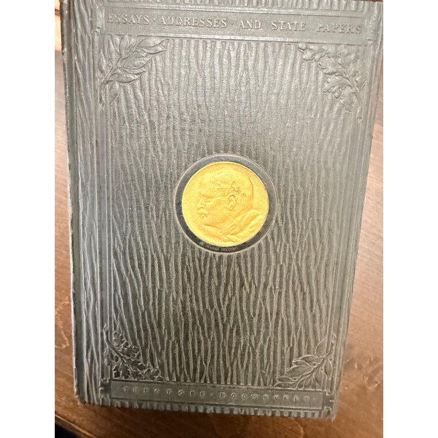 A rare set of eight volumes from The Works of Theodore Roosevelt, National Edition, published by Charles Scribner’s Sons...