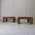 Wood Italian Walnut and Smoked Glass Coffee Tables by Afra & Tobia Scarpa, 1970s, Set of 2 For Sale - Image 7 of 9