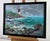 Impressionist Oil Painting on the Lighthouse Shore Before the Storm Yuriy Suprunchuk For Sale - Image 3 of 11