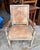 French Antique French Louis XVI Fauteuil Arm Chair For Sale - Image 3 of 9