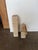 Petite 18th Century French Limestone Fireplace Mantel With Scrolled Corbels For Sale - Image 9 of 17