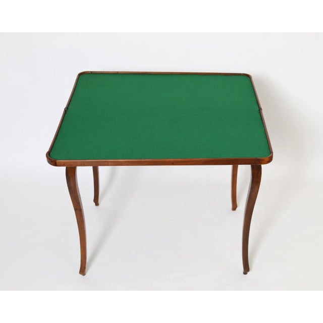 Wood 19th Century Folding Game Table For Sale - Image 7 of 8