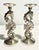 Mid 20th Century MCM Andrea by Sadek Silverplate Seahorse Candlestick Holders - A 4 Piece Set For Sale - Image 5 of 9