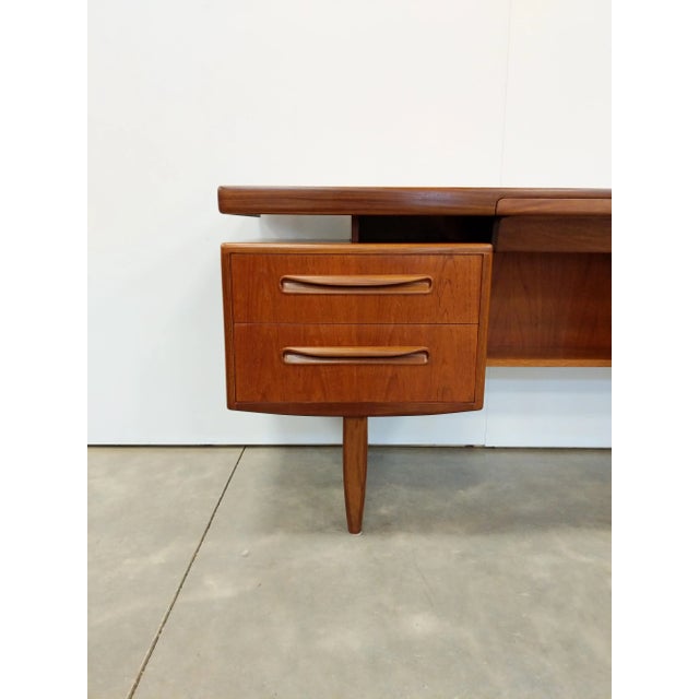 G Plan Vintage Mid Century Modern Teak Desk by G Plan For Sale - Image 4 of 6
