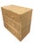 Boho Chic Vintage Palm Beach Style Woven Wicker & Pencil Reed 3-Drawer Chest For Sale - Image 3 of 12