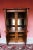 Wood Neoclassical Cabinet Decorated with Carvings For Sale - Image 7 of 8